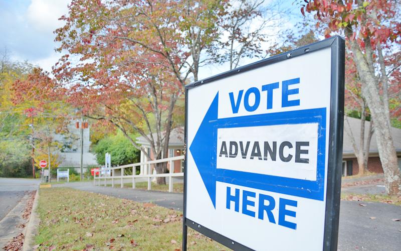 City election early voting turnout has seen a sluggish start at the election office at 56 Short Street.