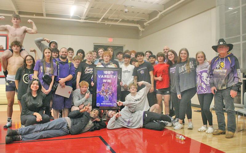 The Lumpkin wrestling team continues to find success on the mats both reaching individuals and taking dominant wins in duals.