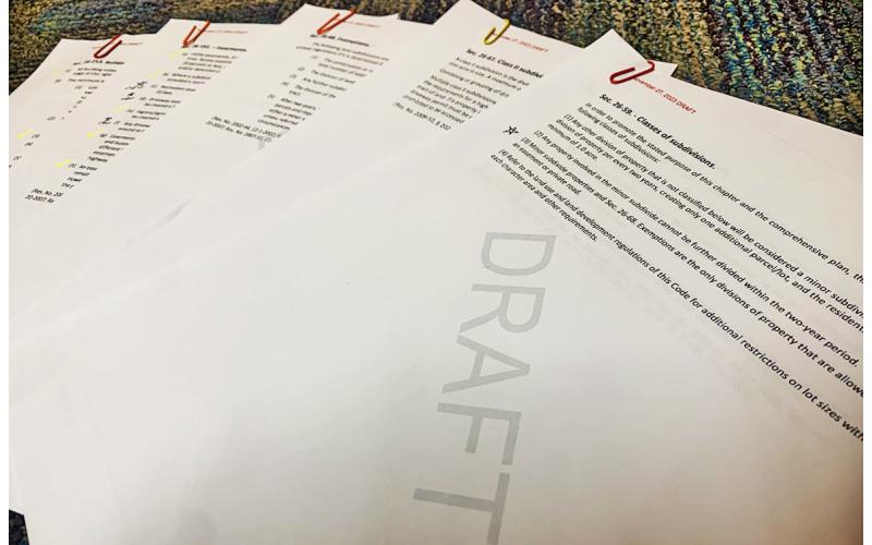 Draft revisions to five sections of the Lumpkin County Code of Ordinances were obtained by The Nugget via an open records request ahead of a December 5 public hearing.