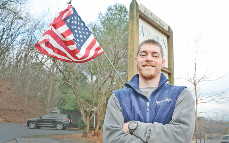 As the new owner, Beau Hughes plans to continue Appalachian Contracting Services’ level of professionalism that locals have grown accustomed to for decades. (photo by John Bynum)