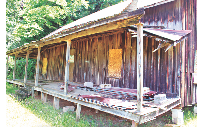 The Captain Jesse McDonald house may be moved from Yahoola Creek Park to property on Highway 19 North, past Stone Pile.