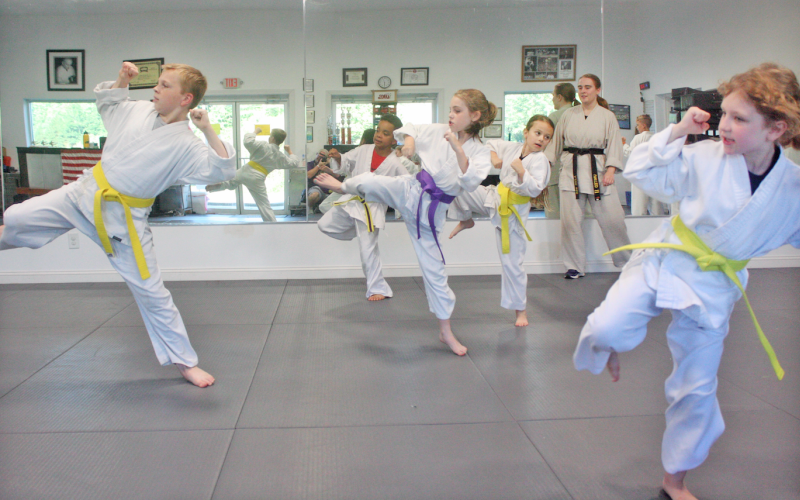 Athletes from kids to adults train at United Karate in Dahlonega.