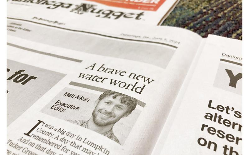Matt Aiken is happy the new Lumpkin County pool is now open after many years of planning.