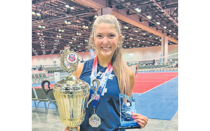 Morgan Powell became a two time All-American following the National tournament’s conclusion.