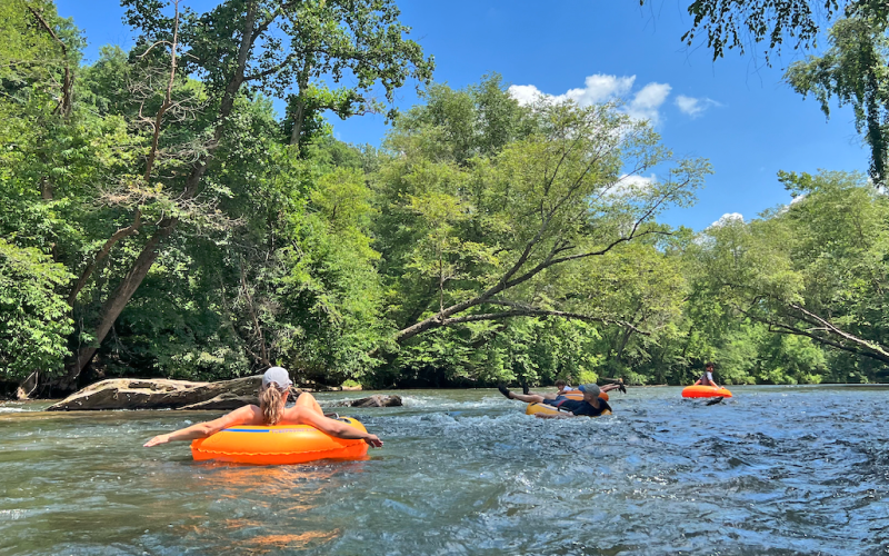 The long-debated issue of river rights took a turn last week as a new law governing navigable streams went into effect, sending ripples throughout the state. (Photo courtesy of Zach Porter)