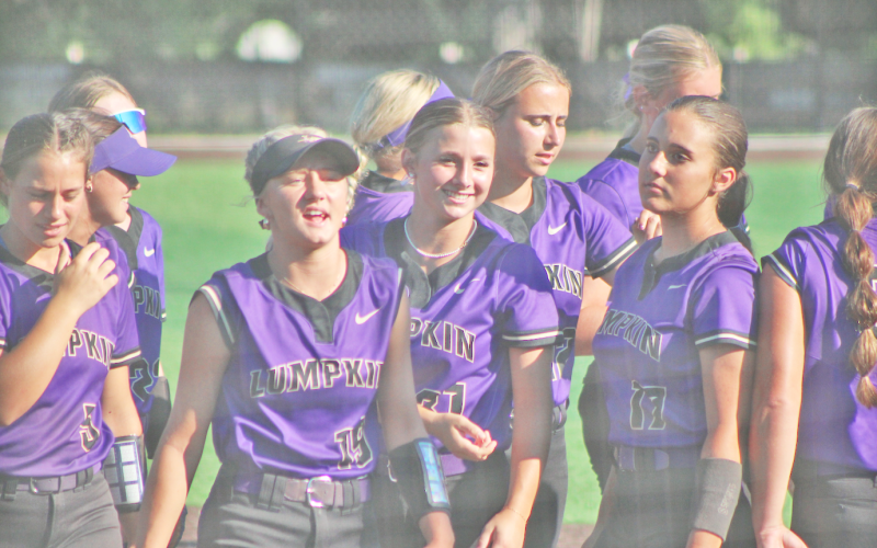 The Lumpkin County High School softball squad was victorious over regional rival Dawson this week on the road.