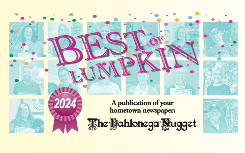 The 2024 edition of the Best Of Lumpkin is in this week’s newspaper.
