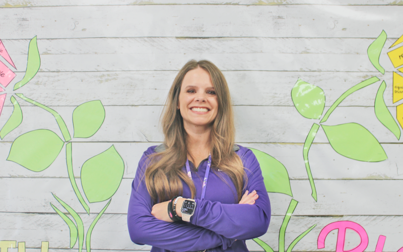 Megan Carden has been selected as the 2025 Teacher of the Year representing the local school district. Carden teaches seventh grade math and coaches cheerleading at Lumpkin County Middle School.