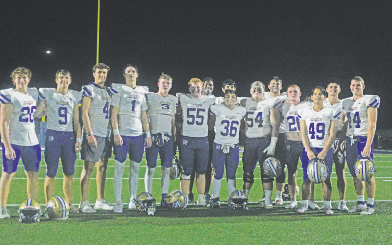 Following last week’s win, the Senior Class became the winningest class in Lumpkin County football history with 26 total wins and counting.