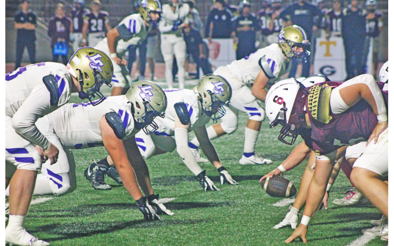 Lumpkin’s defensive line played a huge role in keeping Dawson scoring to a minimum late in this week’s game.