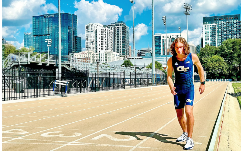 Lumpkin County runner Wyatt Windham looks to continue his very successful athletic career at Georgia Tech.