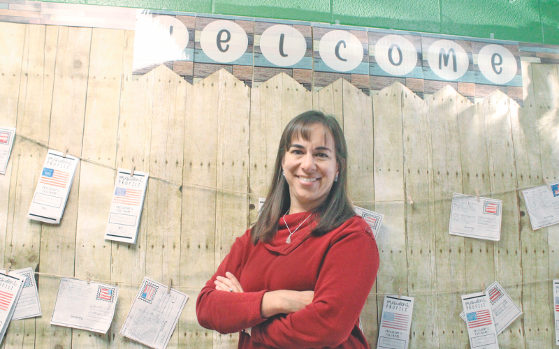 Ashley Letendre has taught second, third, fourth, sixth, seventh and eighth grades. This is her first Teacher of the Year win.