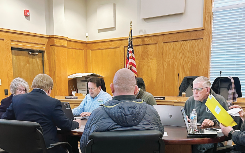 Members of the Dahlonega City Council gathered last Tuesday to discuss a variety of topics including the possibility of issuing a second liquor store license.