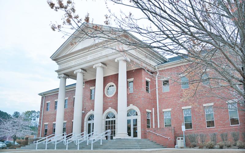 Former Lumpkin County officials Rhonda and Jim Sheppard showed up at the courthouse last Wednesday where they pleaded guilty to their involvement in a series of thefts that deprived St. Jude Children’s Research Hospital of donated funds.