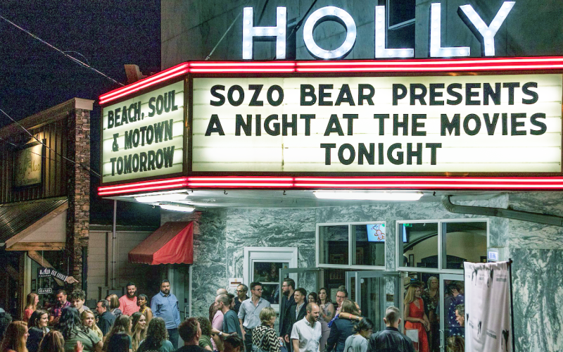 A Night at the Movies will return January 24 to The Holly Theater with a new lineup of independent short films. (Photo courtesy of Sozo Bear Films)