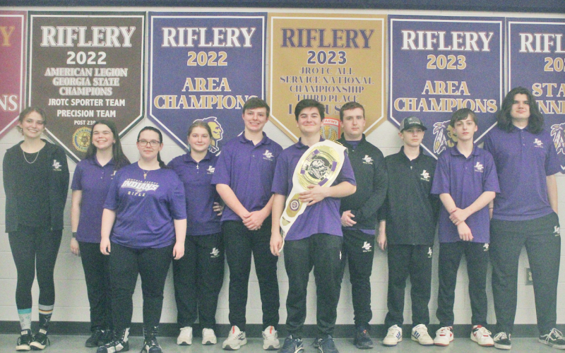 The Lumpkin County rifle team continues to impress against much larger schools, including Parkview and Roswell.