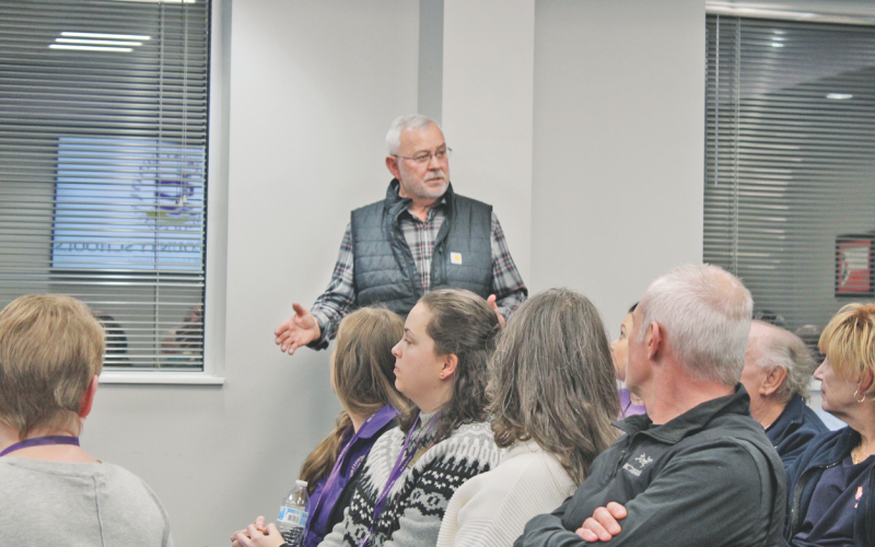 Former school board member Jim McClure explained his support for an opt-out. “This law creates a tax shift. I understand a lot of people voted for it … But I don’t think that’s fair,” he said.