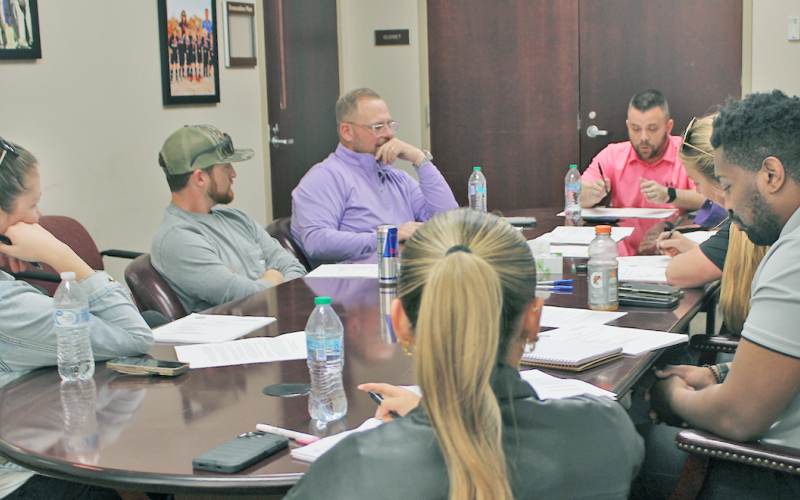 The Lumpkin County Parks &amp; Rec Citizens Advisory Board met last week and discussed the options for field upgrade funding.