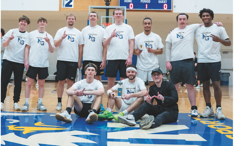 The Bojangles Demons celebrate their Casual Championship victory. Roster: Alex Parkman, Nick Grabher, Jack Sykucki, Andrew Guilford, Jake Tiller, Harrison Turner, Sam Perry, Seth Williams, Trae Bennett, Jamal Greenfield and Head Coach Ben Barchie.