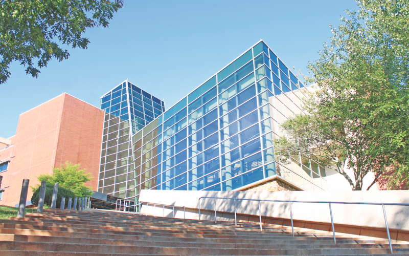 The University of North Georgia plans to probe the cause of unusually high thyroid cancer cases in the northeastern portion of the state, with the help of North Georgia Health Systems. Pictured is the UNG Health &amp; Natural Sciences building in Dahlonega.