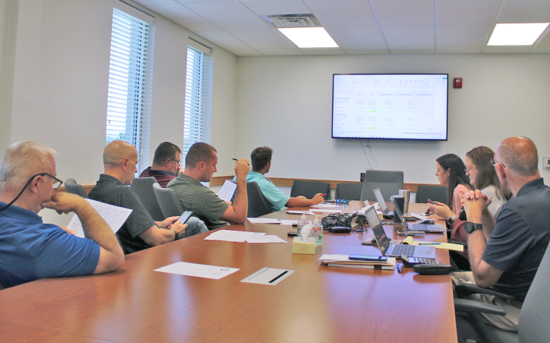 The Lumpkin County Board of Commissioners and staff discussed the millage rate at their recent meeting.