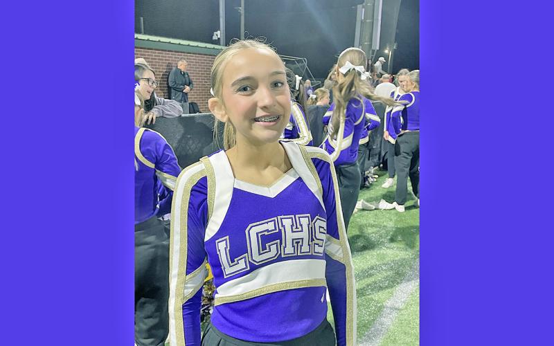Lumpkin County cheerleader Averie Cloer is the face of the editing magic behind NuggetCast.
