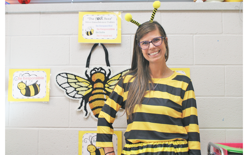 Second grade teacher Samantha Cochenour has been named Teacher of the Year for Cottrell Elementary School.