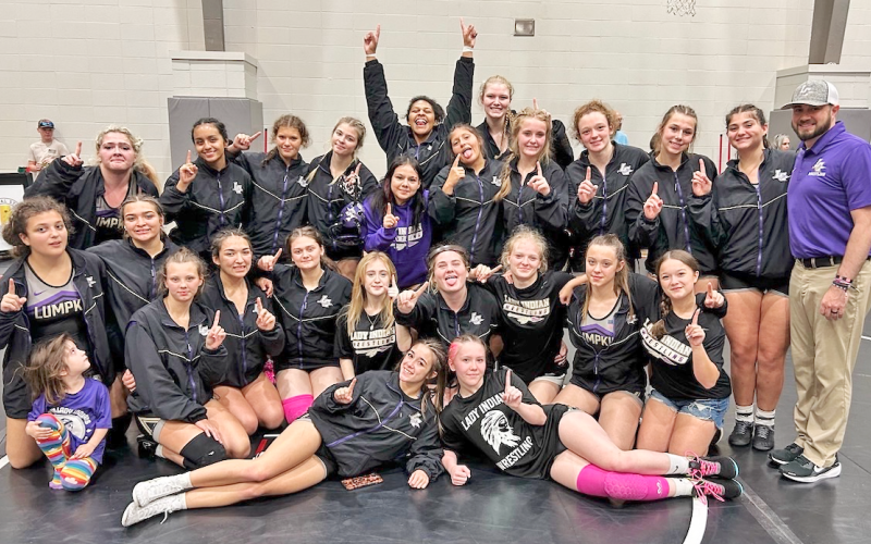 The Lady Indians continue to dominate early in the wrestling season.
