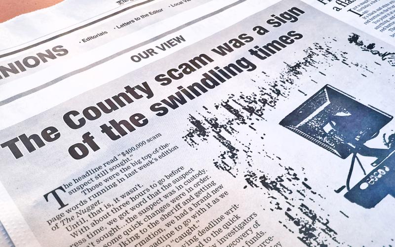 The scammers have hit Lumpkin County. Local law enforcement is still working to recover about $300,000 in taxpayers' money.