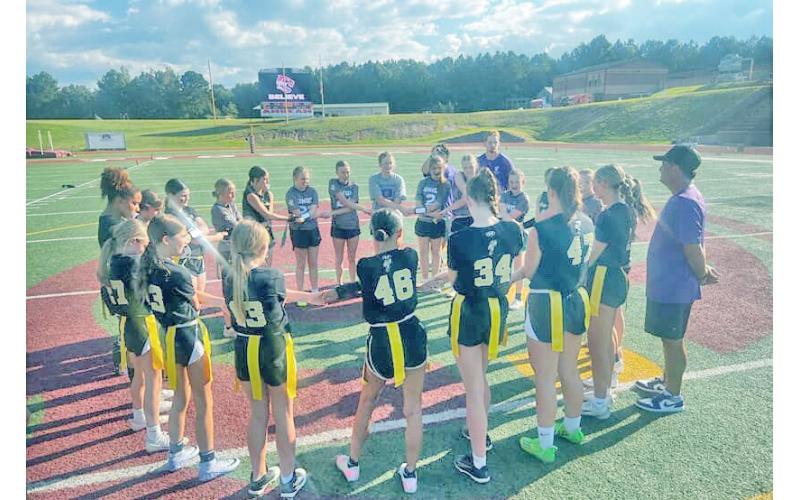 Excitement is building for young flag football athletes ahead of next season’s program.