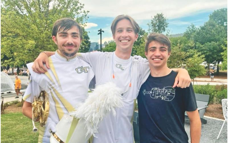 The Fox brothers: Jack, Cole and Ethan attend Georgia Tech.