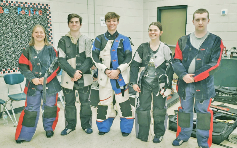 The Lumpkin County rifle team competed in their fifth straight State Championship appearance.