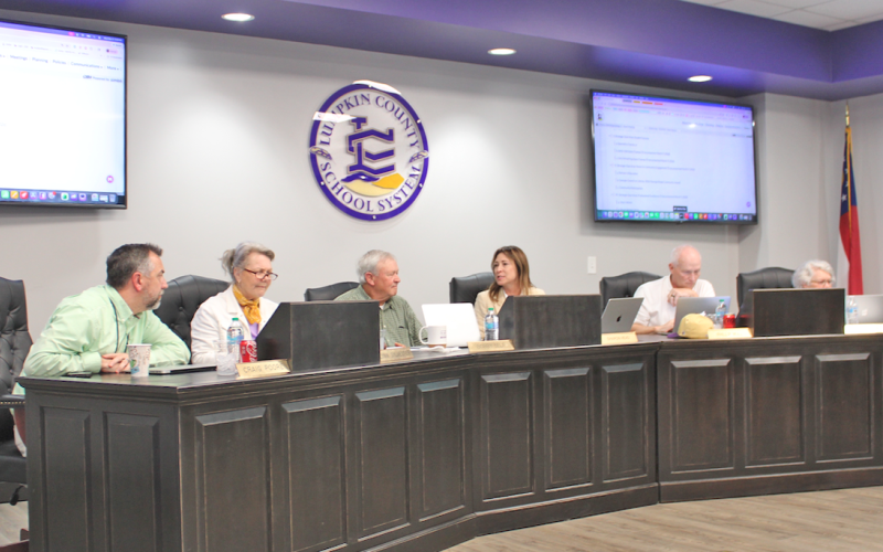 The Lumpkin County Board of Education approved the acquisition of two new school buses during their March meeting.