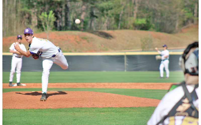 Senior pitcher Connor Boyce threw a no-hitter against Johnson last week.