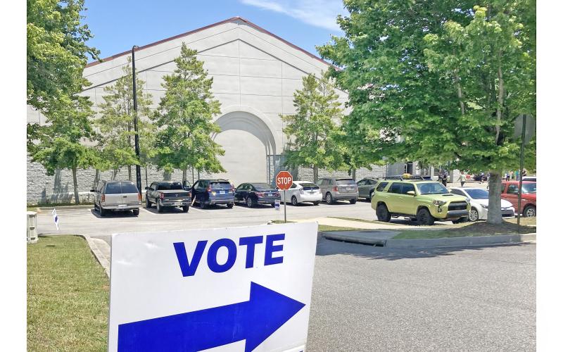 Voters went to the polls in Lumpkin County on May 19 to cast their votes in the Primary.