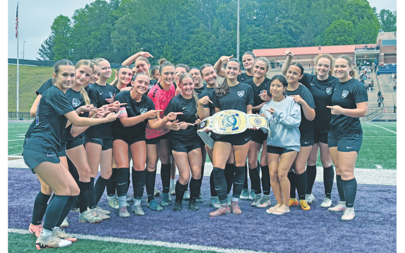 The Lady Indians soccer team shut out Richmond Academy 5-0 to advance to the Elite Eight of the State Playoffs.