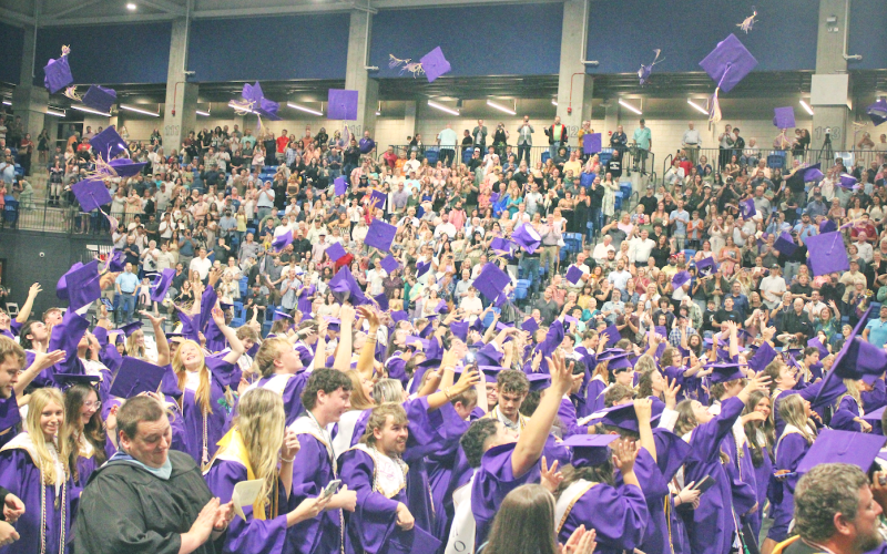 The Lumpkin County High School Class of 2026 celebrated their years of hard work and successes at the recent graduation ceremony held at the UNG Convocation Center on Friday, May 22.