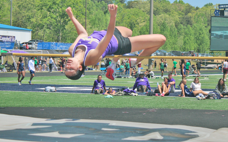 Bliss Slagle punched her ticket to State following a successful outing at the Sectionals meet.