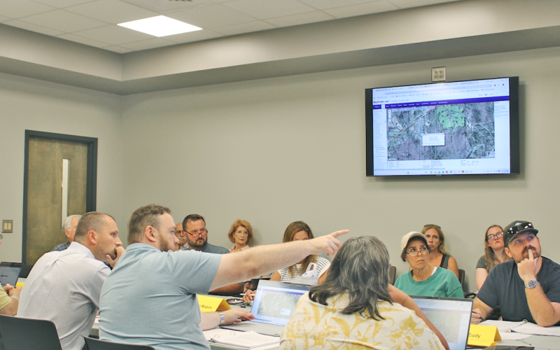 Plenty of topics are on the table as committee members help chart out potential rules and regulations for Lumpkin County.