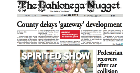 The June 26 edition of The Dahlonega Nugget is out now