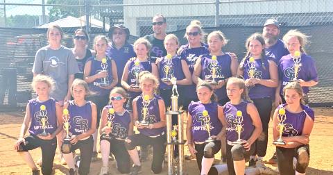 The Gold Rush 12U travel softball team completed its first season with runner-up honors at the Georgia World Series held in Toccoa recently. The team, made up of Lumpkin and Dawson county players, also won the Champions of Georgia State tournament in its inaugural season.
