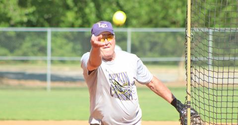 Lumpkin County Miner pitcher Larry “The Rocket” Rodgers and Jimmy “Four Quarters” Dollar have proven themselves to be one of the best pitching rotations in the Clayton League this season.