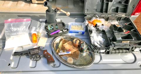 The LCSO reportedly confiscated methamphetamine and other illegal substances during a recent local bust.
