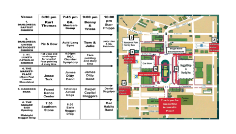 New Year's Eve activities planned for downtown