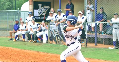 Senior Brighton Harder went 15-for-17 in her return from injury at the end of her senior year, reaching base all 17 times.