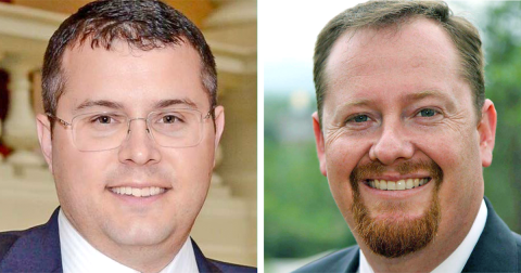 William S. Wade (left) and Doug Sherrill will enter the race to replace outgoing State Rep. Kevin Tanner.