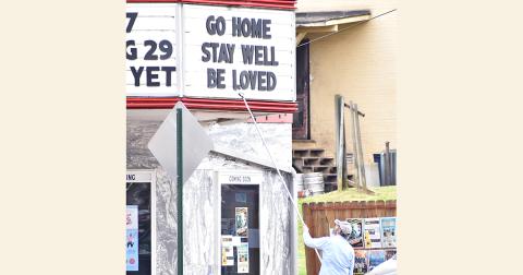 The Holly Theater has postponed shows and programs for the time being due to coronavirus precautions.