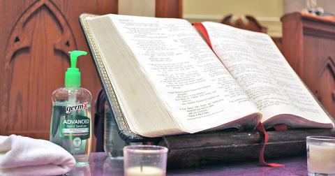 Coronavirus cancellations have resulted in a new way of worship for many local churches.