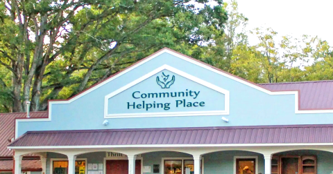 The Community Helping Place thrift store normally helps raise funds for the organization's food pantry.