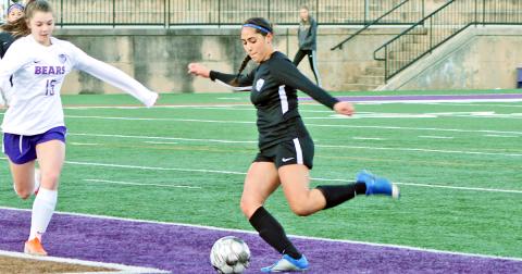 LCHS senior Hope Kenney finished her career as the all-time goal scorer and single season goals record holder.